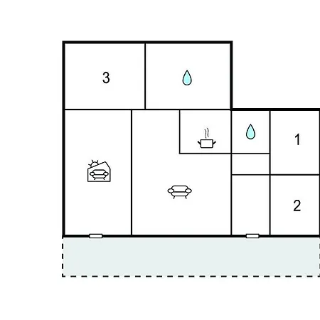 Two-bedroom In Feriehus *