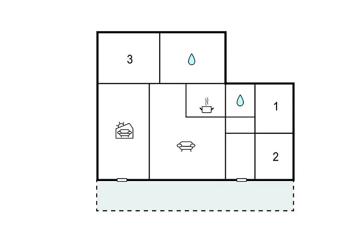 Two-bedroom In 別荘 *